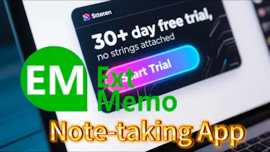ExtMemo AI Note App gallery image
