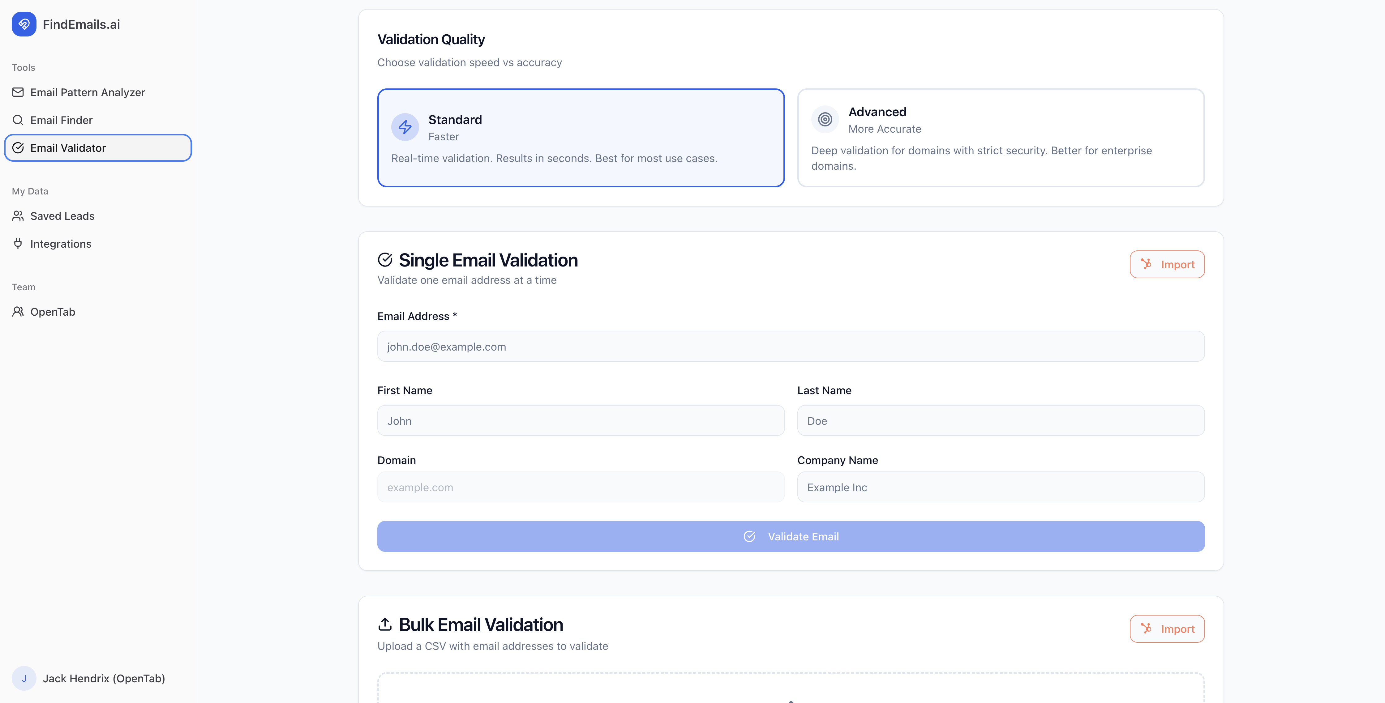 FindEmails.ai - Screenshot 5 showing product features and functionality