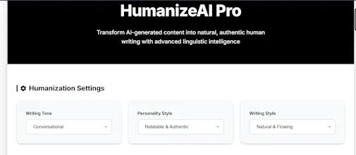 HumanizeAI Pro gallery image