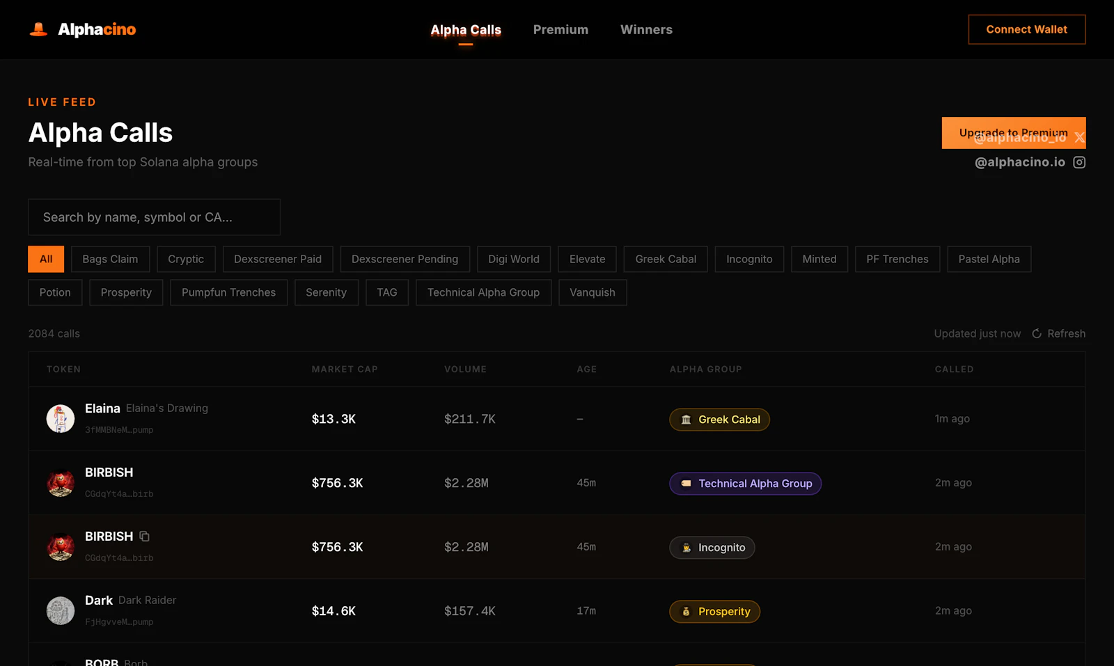 Alphacino screenshot 1