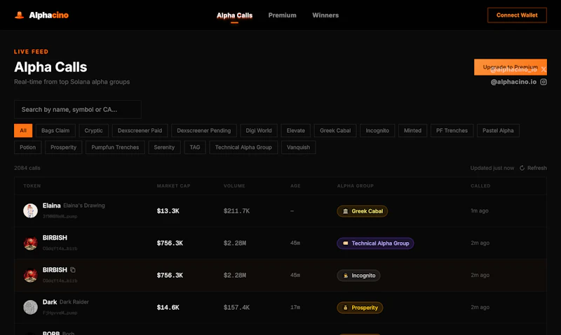 Alphacino screenshot 1