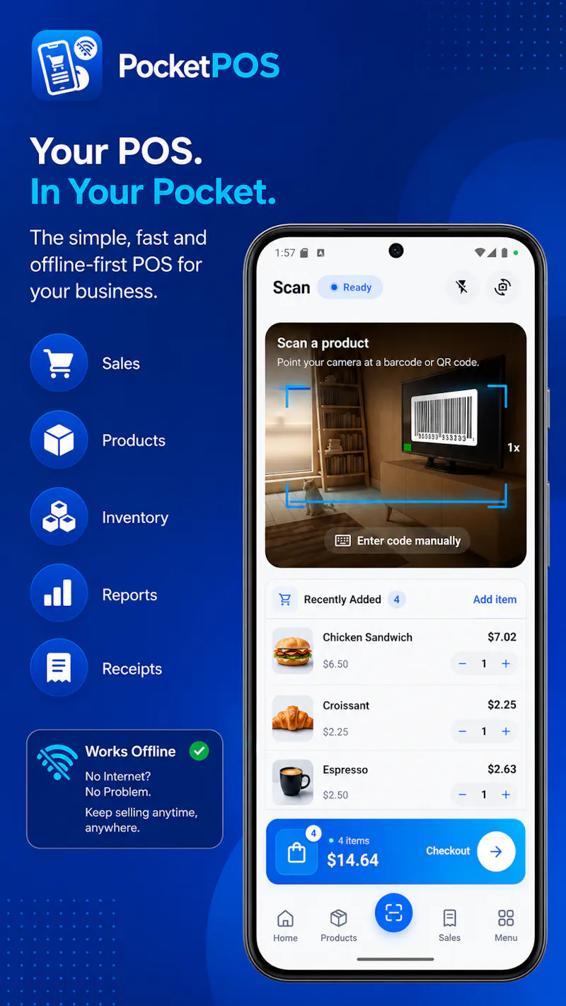 PocketPOS: Offline POS screenshot 2