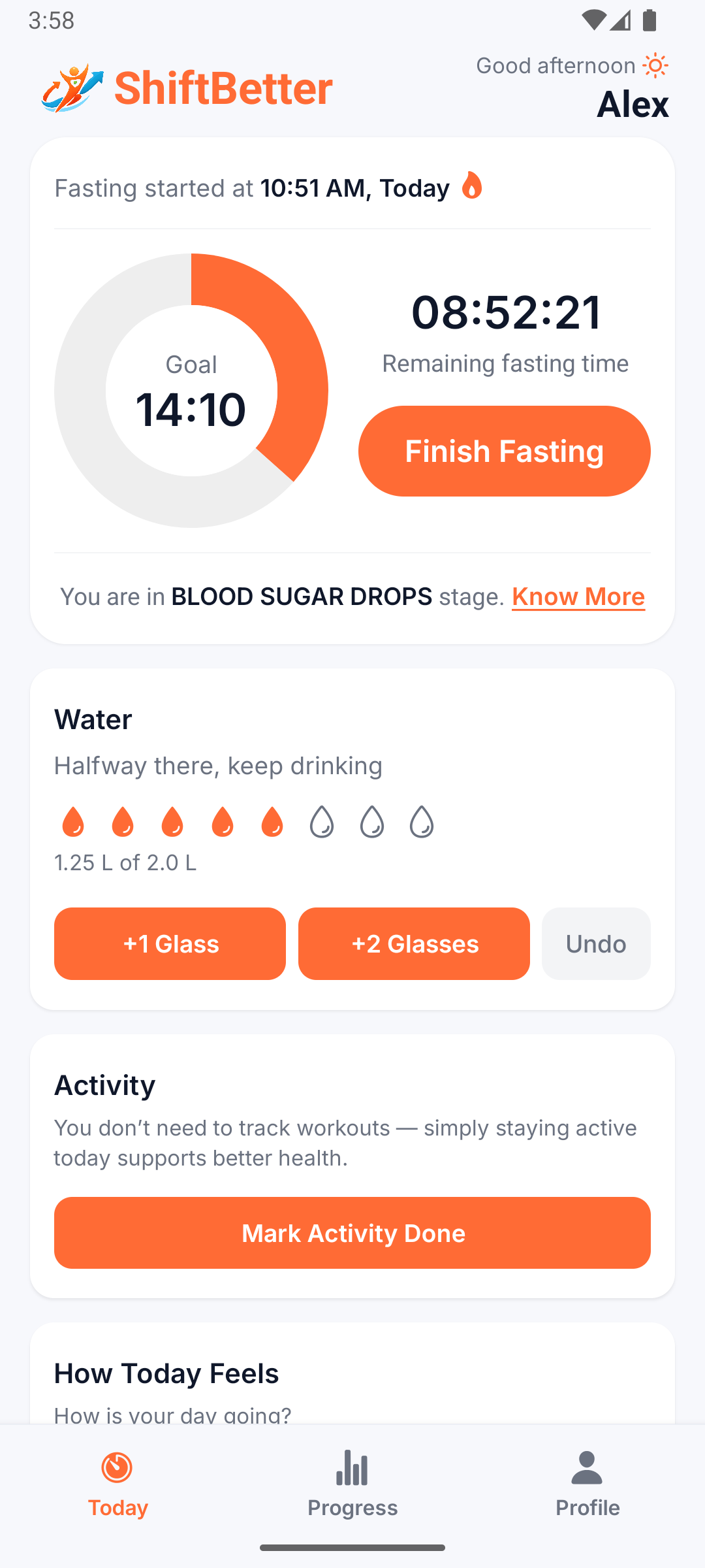 ShiftBetter - Screenshot 4 showing product features and functionality