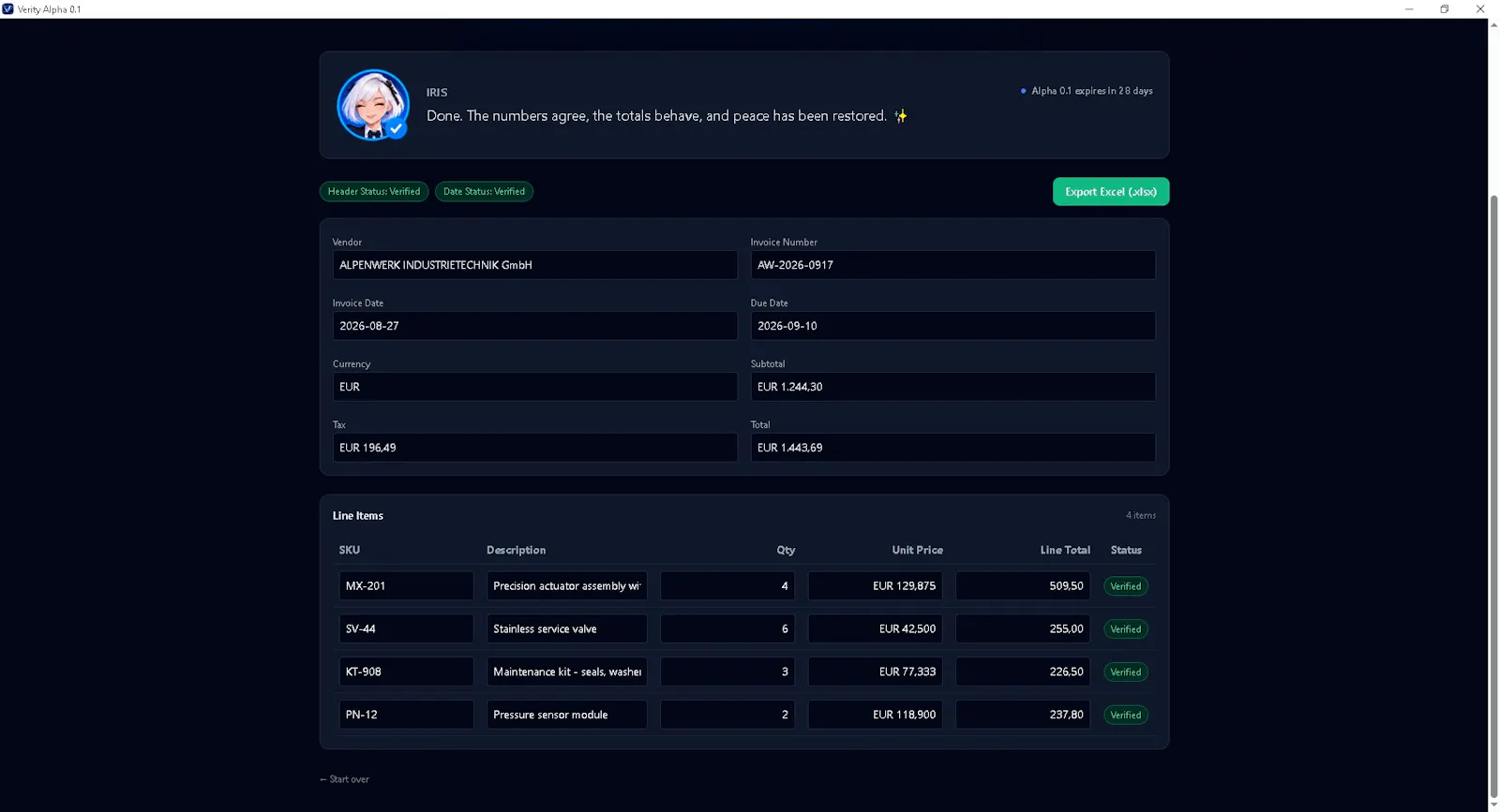 Verity screenshot 5
