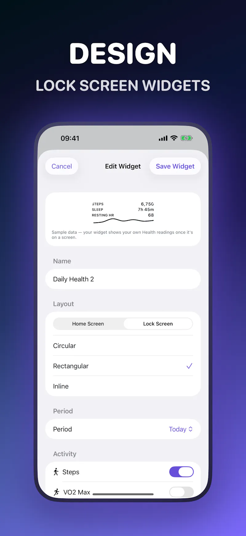 GlanceVitals screenshot 5