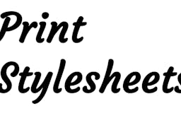 Print Stylesheet Book media 1