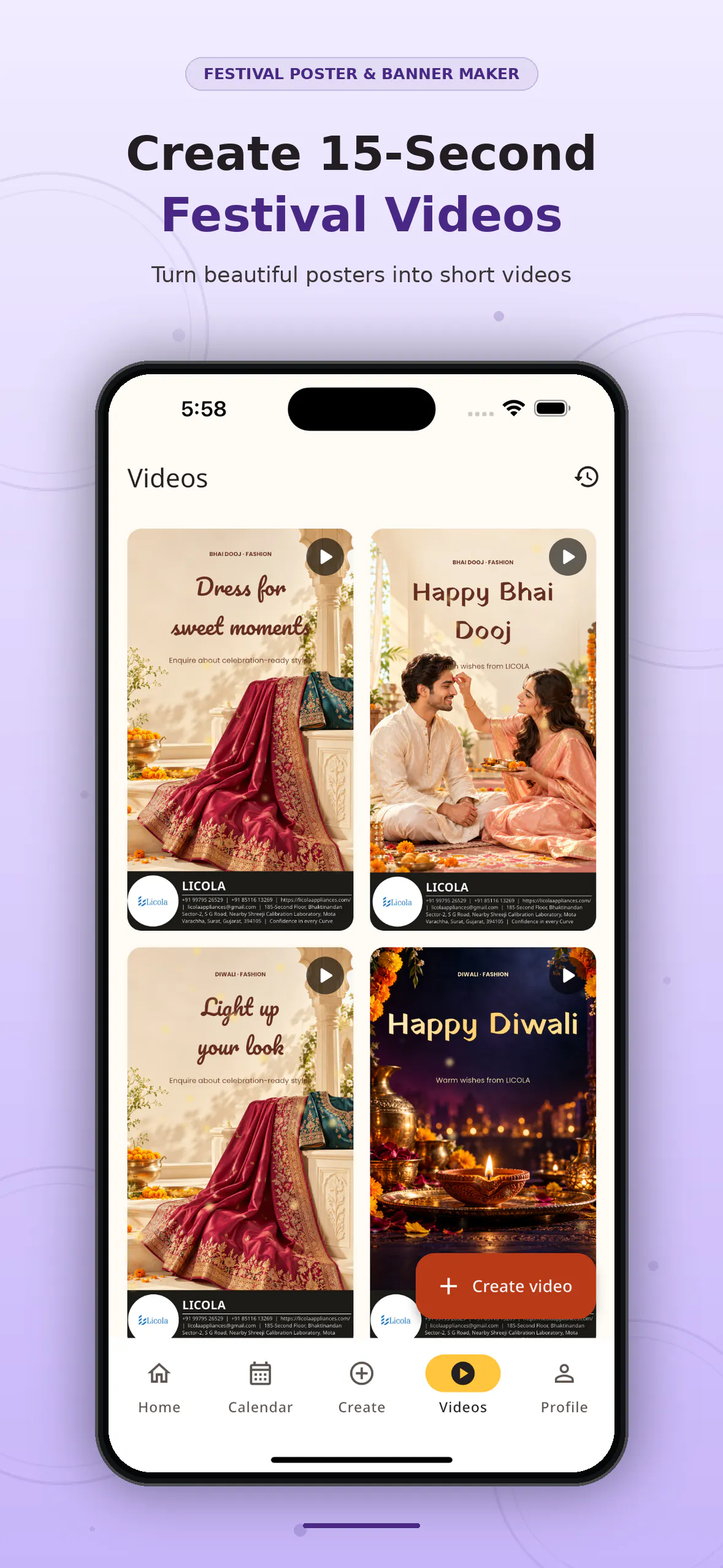 Festival Poster & Banner Maker gallery image