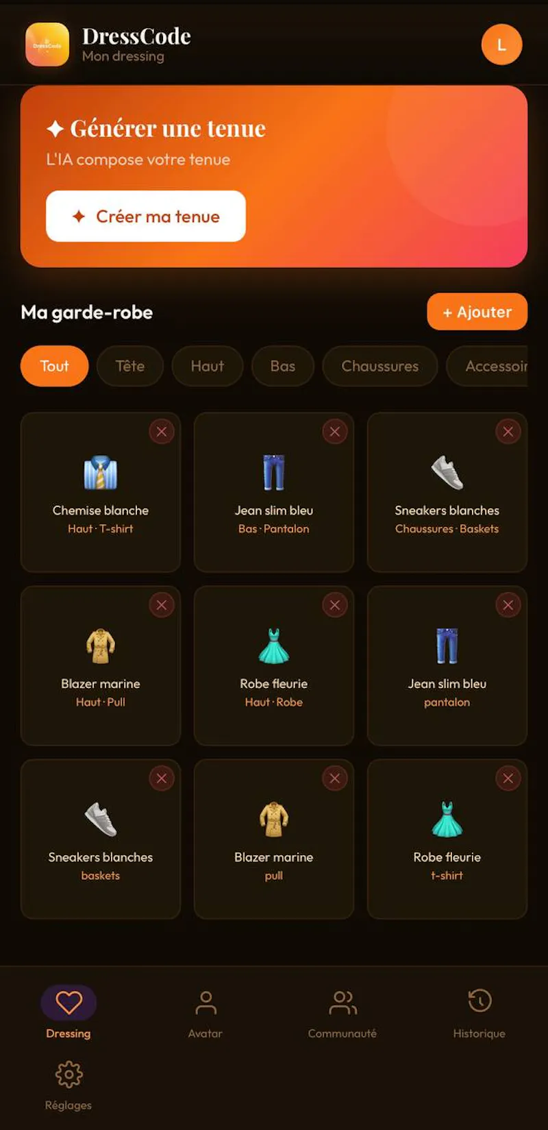 DressCode screenshot 2