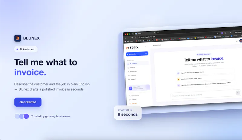 Blunex screenshot 2