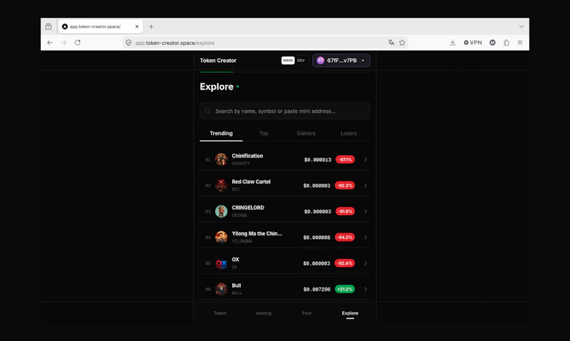 Token Creator screenshot 5