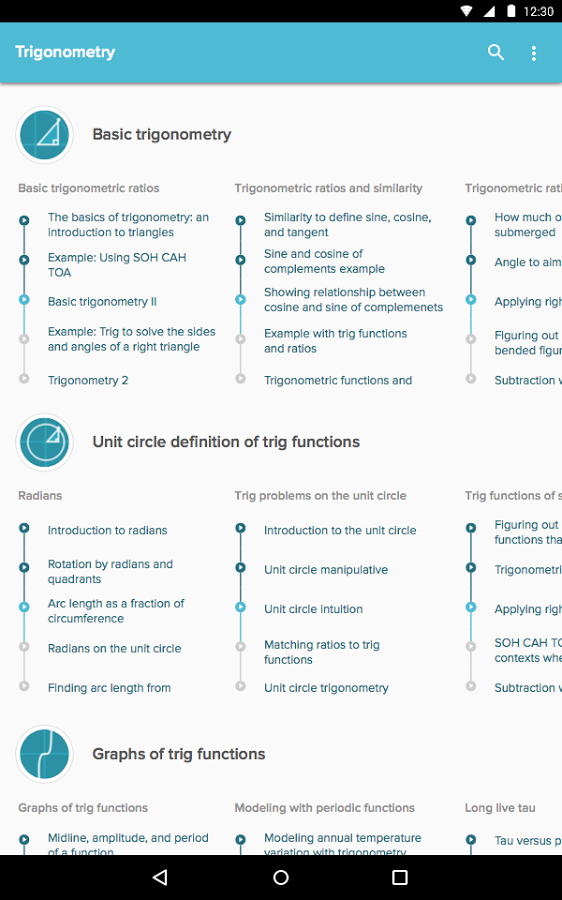 Khan Academy in your pocket gallery image