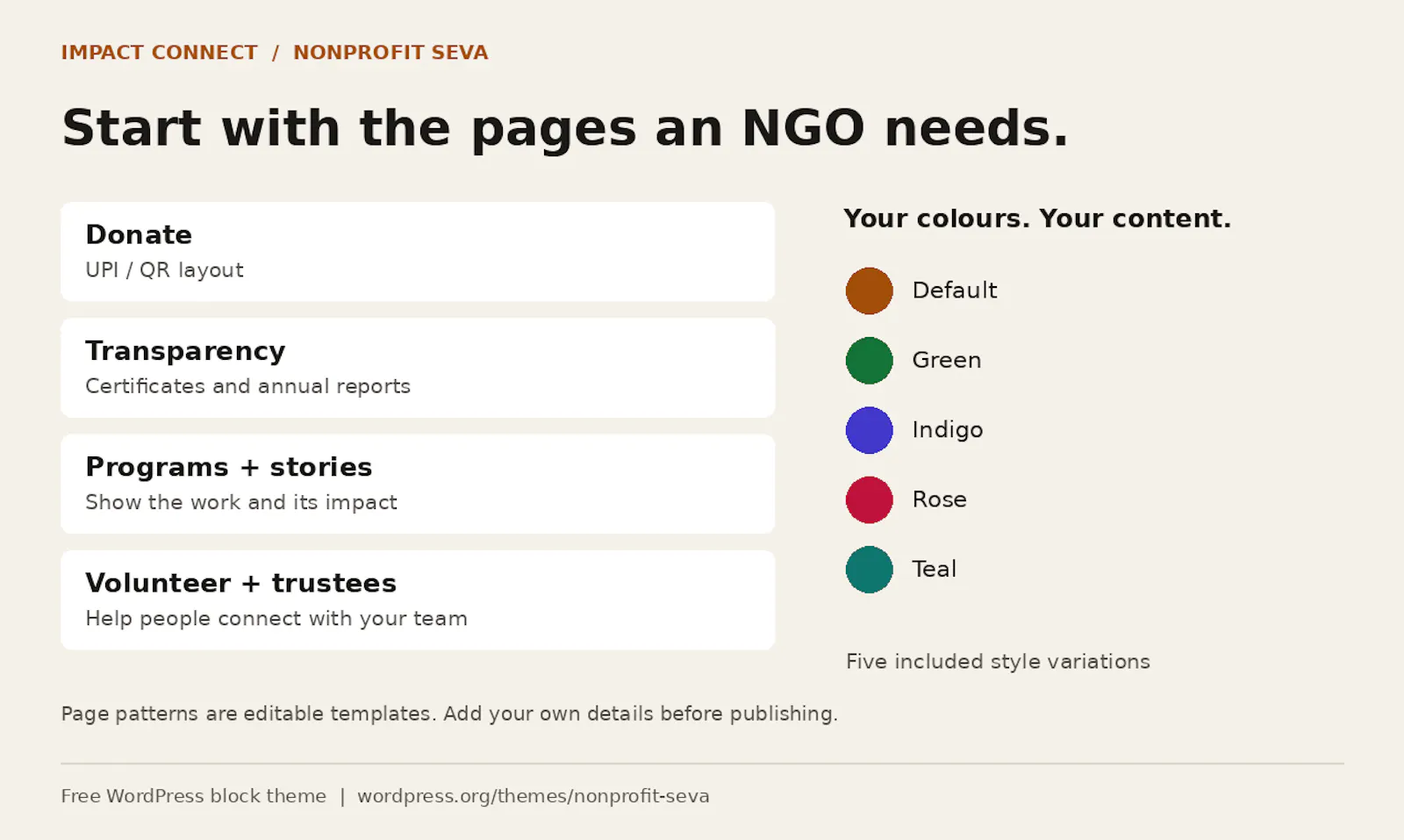 Nonprofit Seva screenshot 2