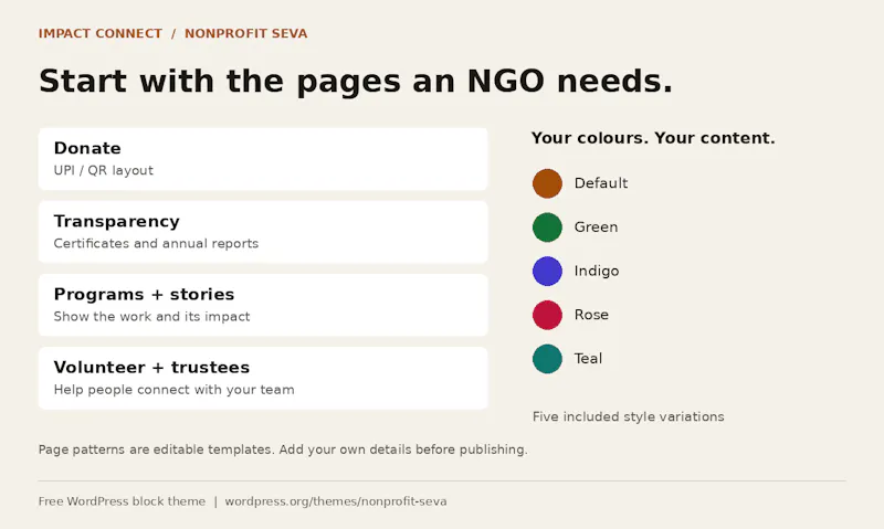 Nonprofit Seva screenshot 2