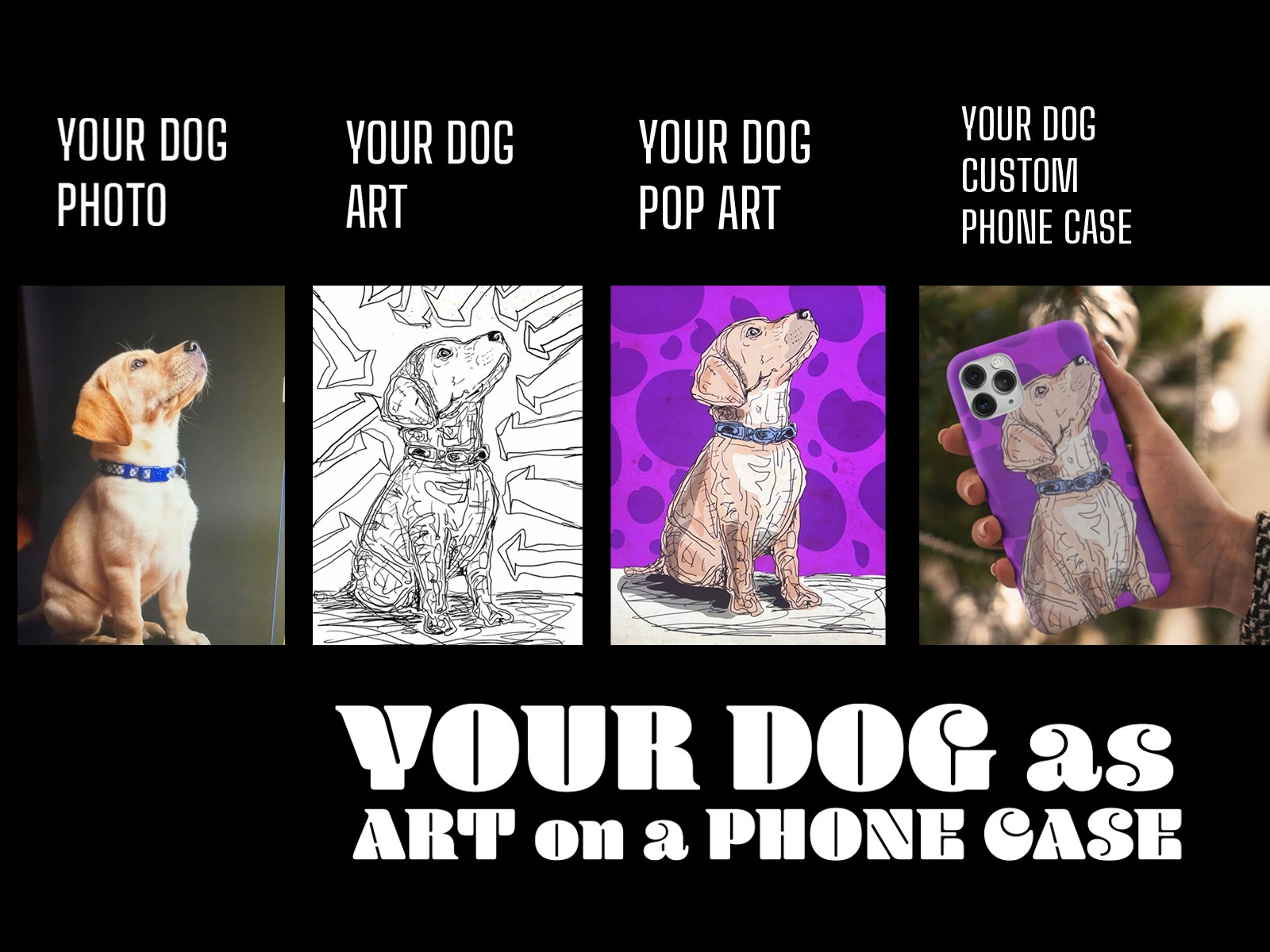 Mídia 3 de Arte para cães.Comprar
