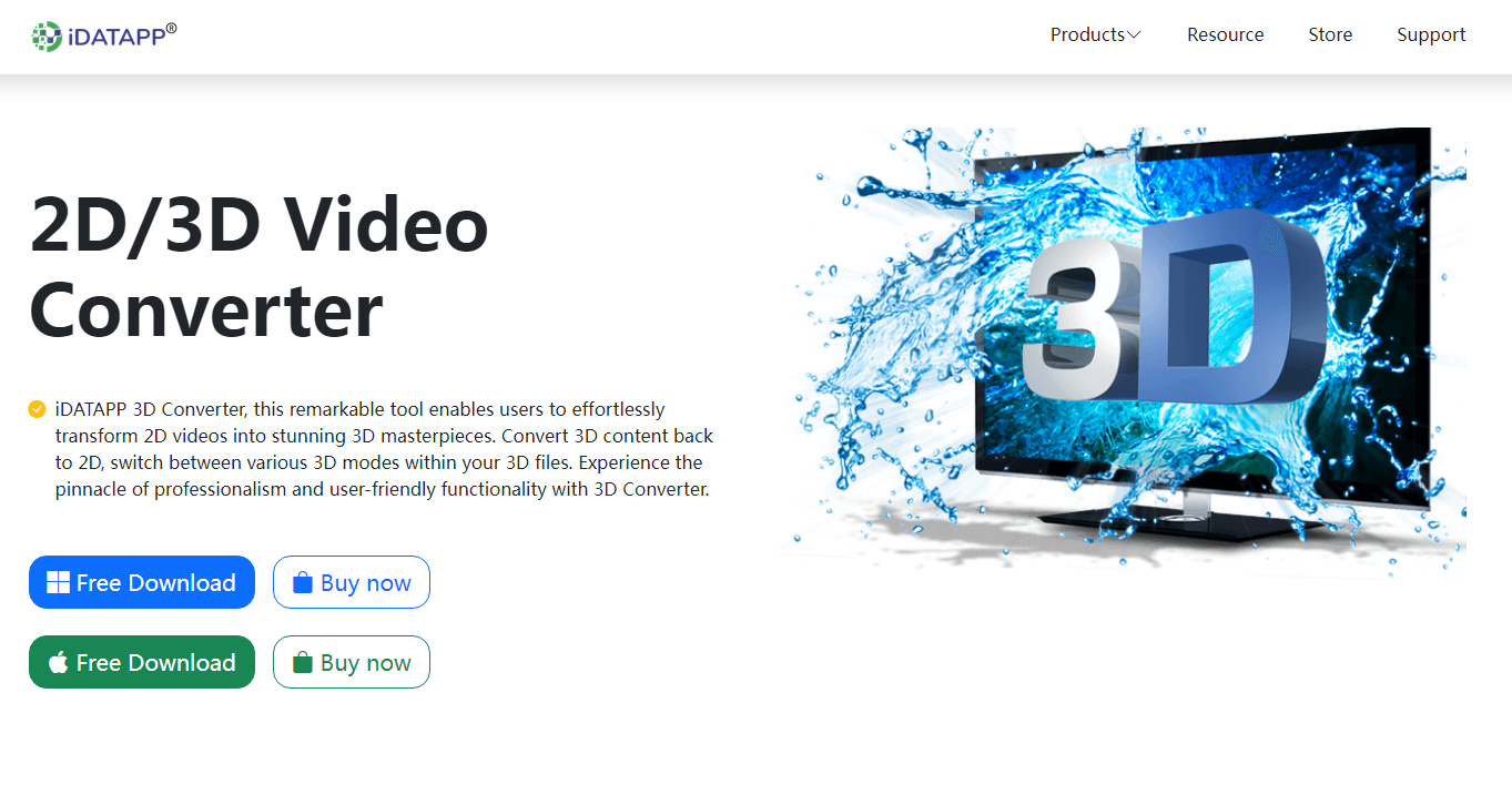 2D/3D -Videokonverter Medien 2