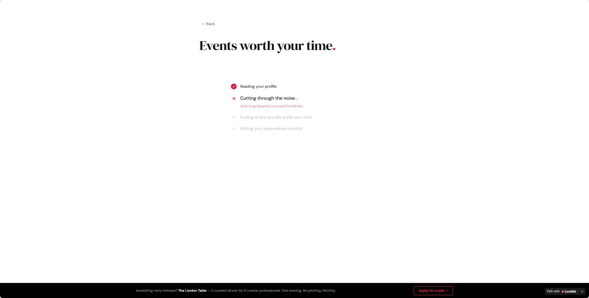 Sharp & Sorted Events  gallery image