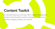 Content Toolkit