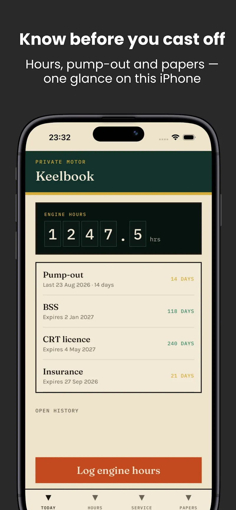 Keelbook screenshot 1