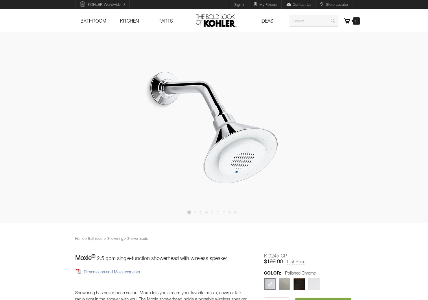 Moxie Showerhead