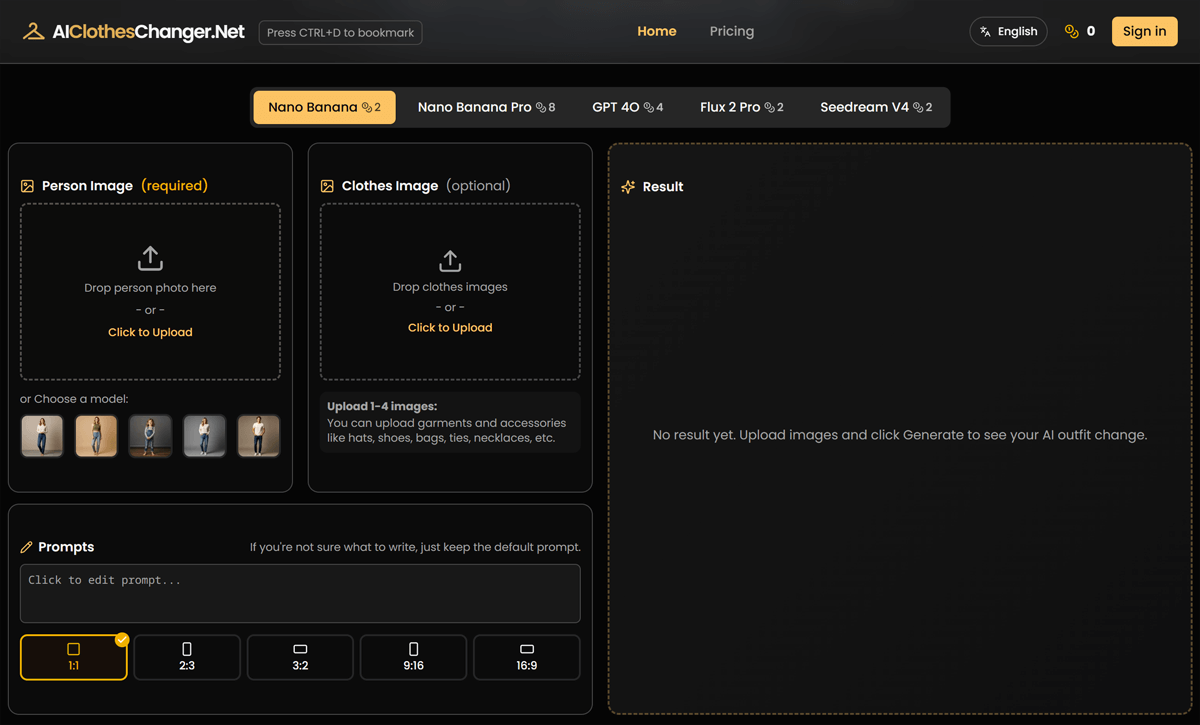 AI Clothes Changer gallery image