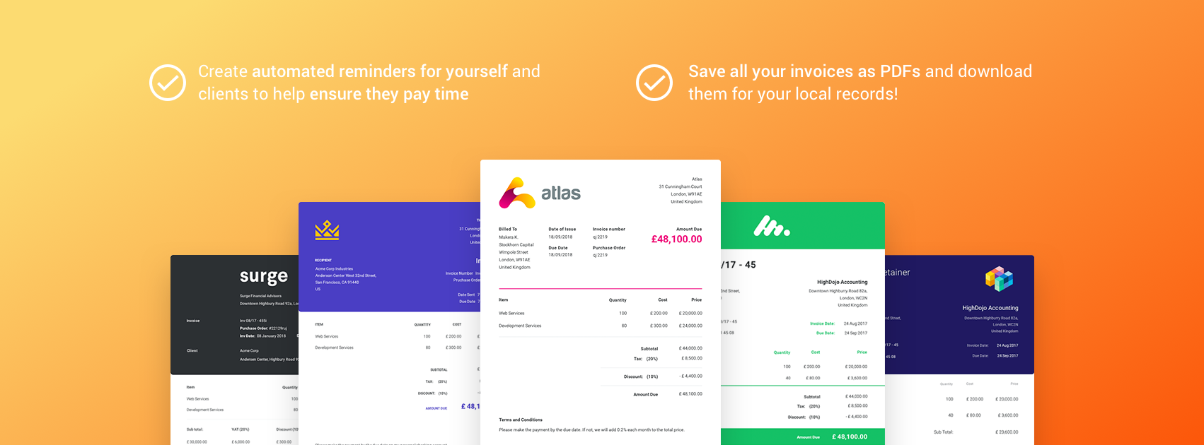 Invoice Template gallery image