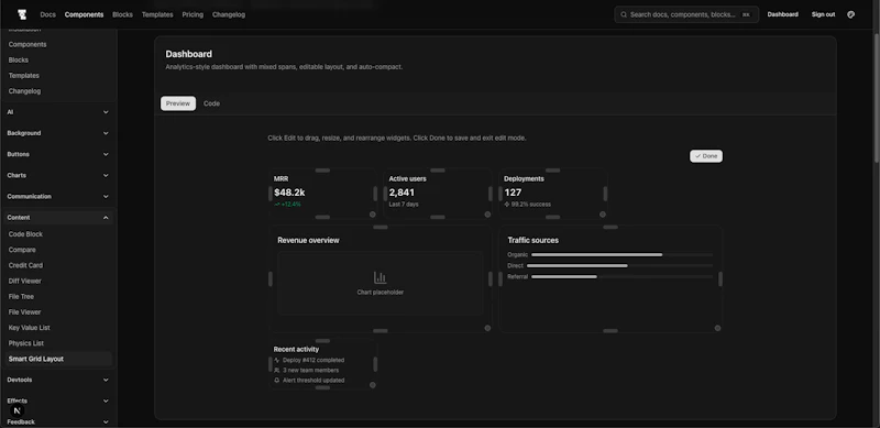 TT UI screenshot 2