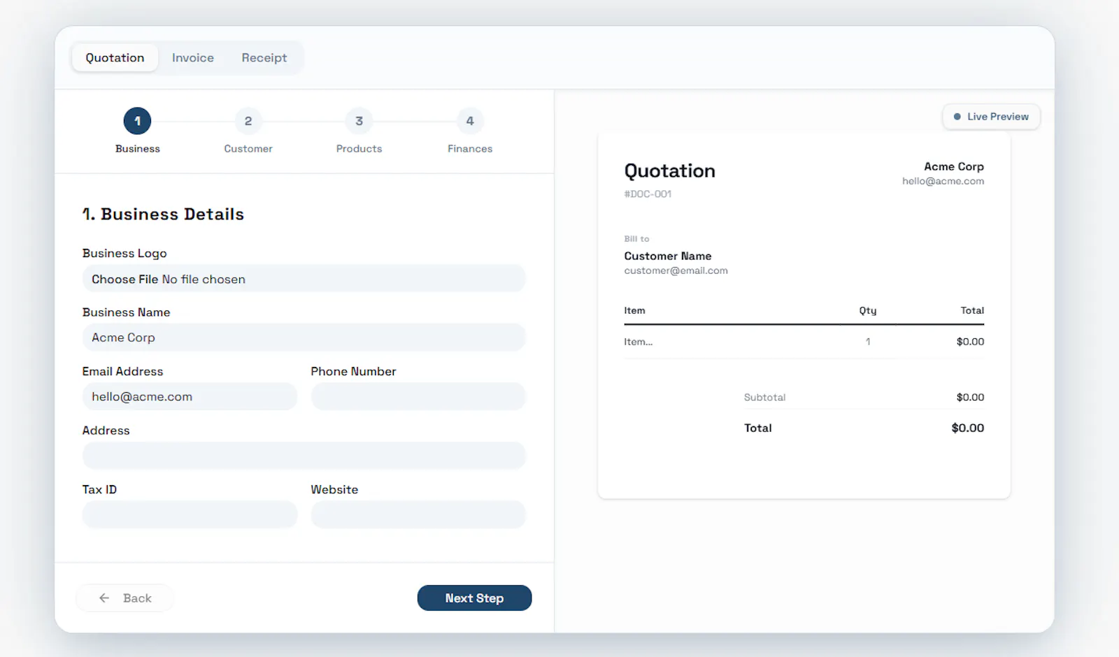 Masa Bills screenshot 1