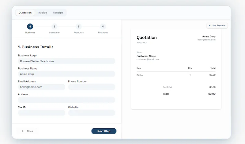 Masa Bills screenshot 1