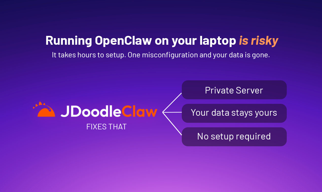 JDoodleClaw - Screenshot 2 showing product features and functionality