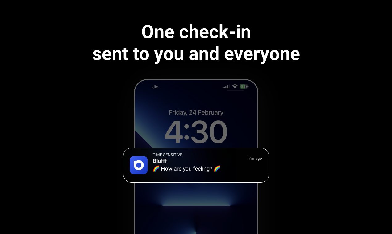 Blufff - Stop following Start Believing media 2