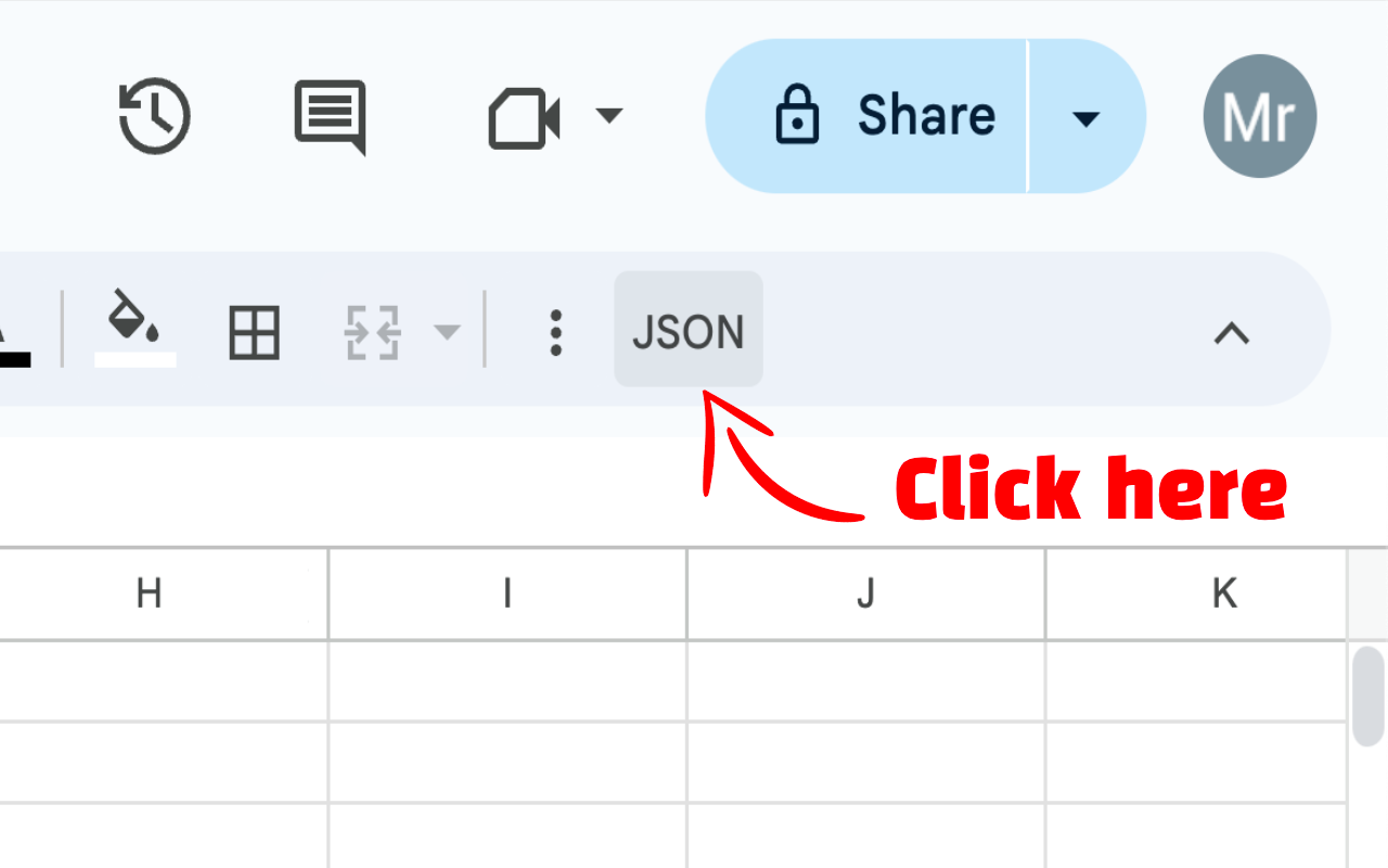 Лист в JSON media 2