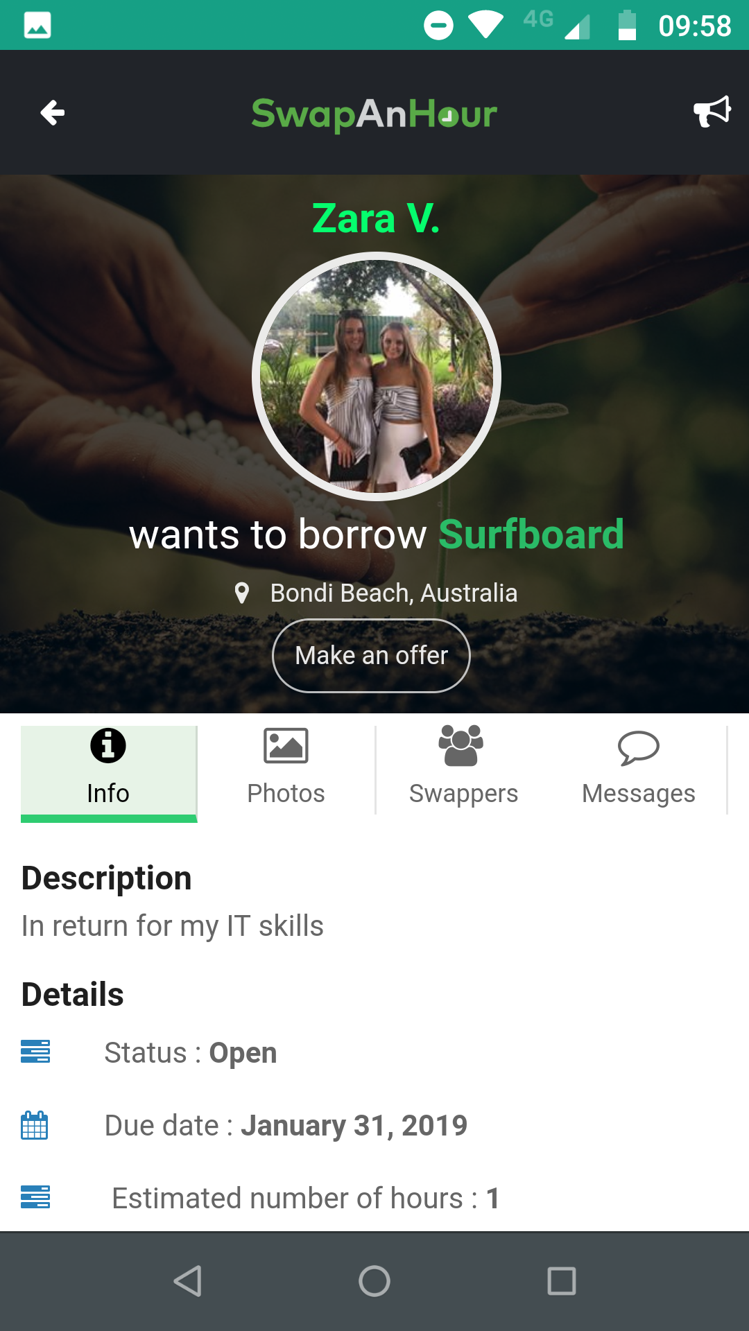 SwapAnHour gallery image