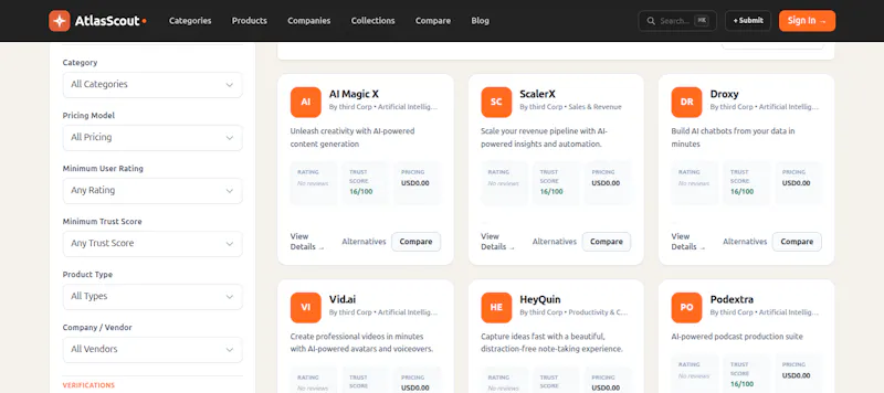 AtlasScout screenshot 3