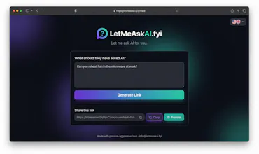 LetMeAskAI.fyi gallery image