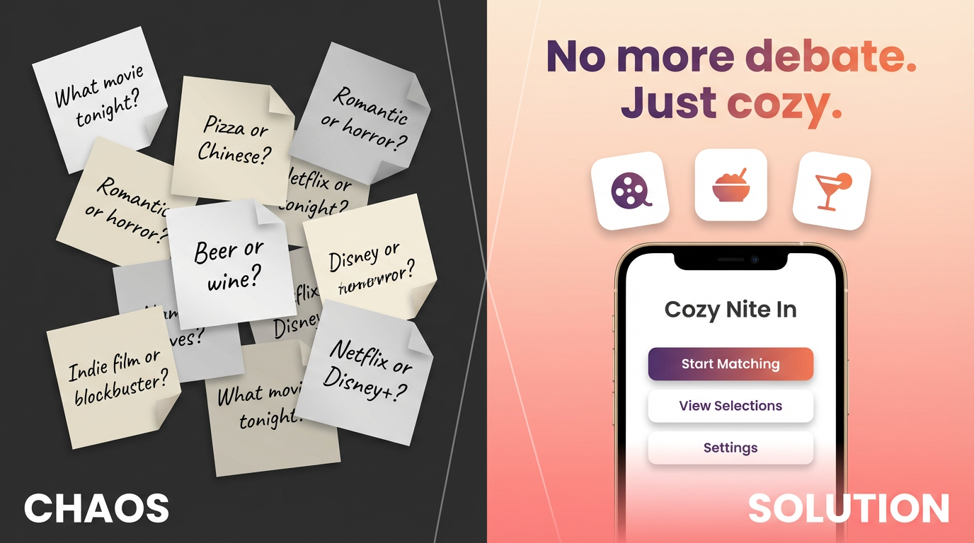 Cozy Nite In - Screenshot 2 showing product features and functionality