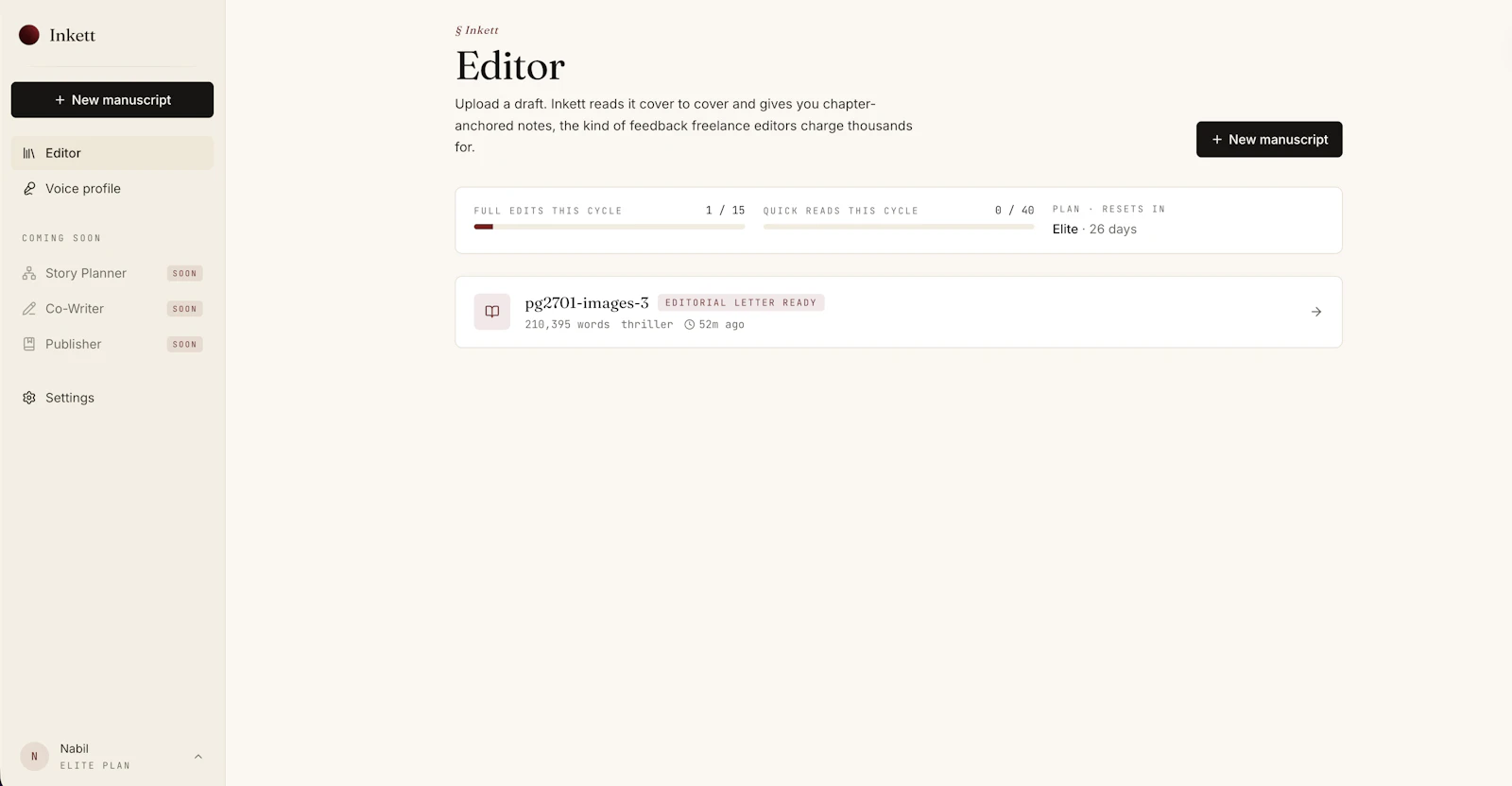 Inkett screenshot 2