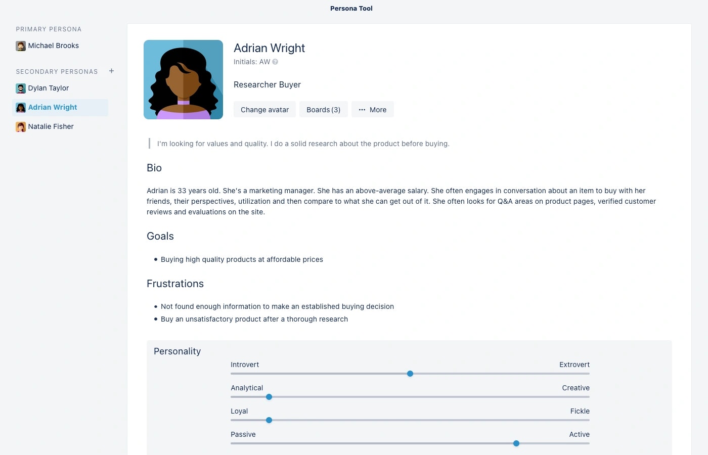 Personas power-up voor Trello - Maak gebruikerspersona's direct in Trello, wijs ze toe aan taken media 3
