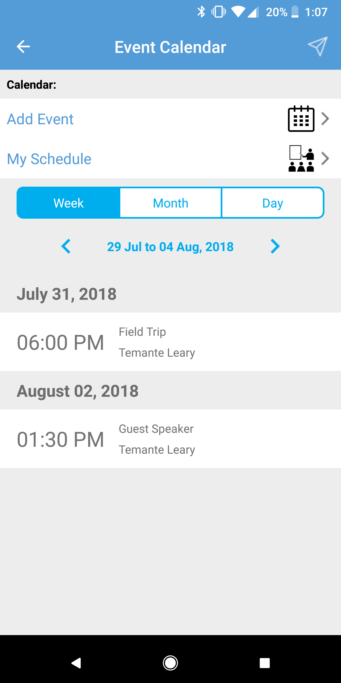 Class Updates gallery image