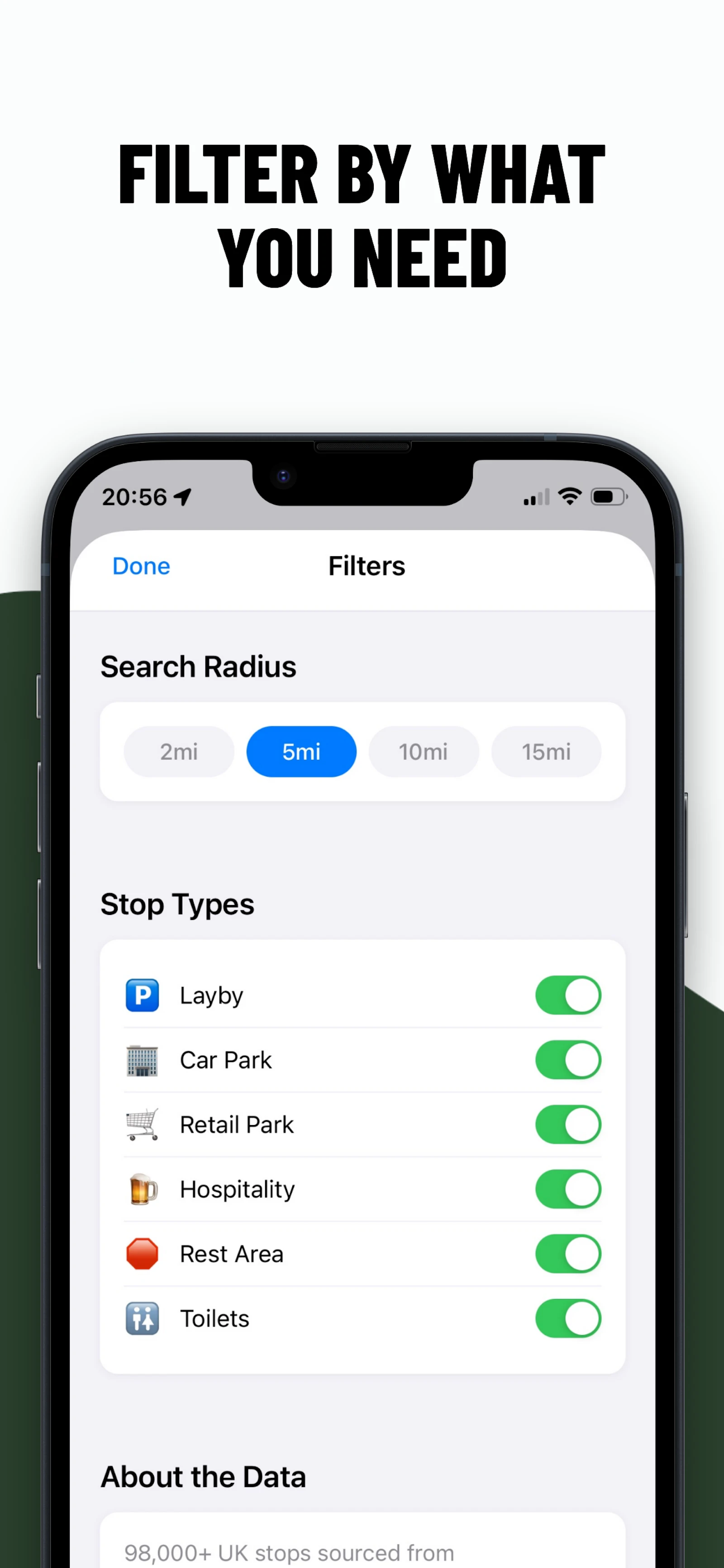 Respite Driver - Layby Finder screenshot 3
