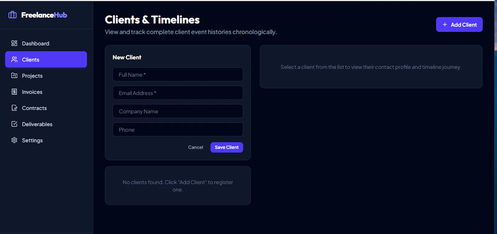 Freelance Hub screenshot 2