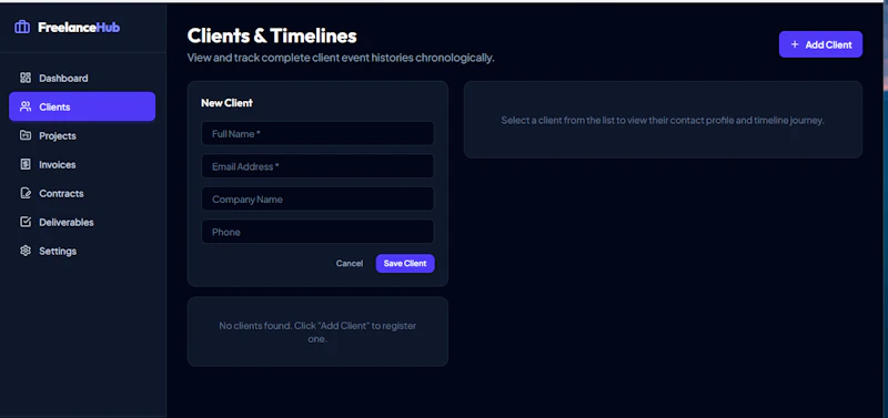 Freelance Hub screenshot 2