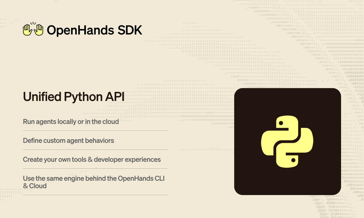 OpenHands Software Agent SDK gallery image