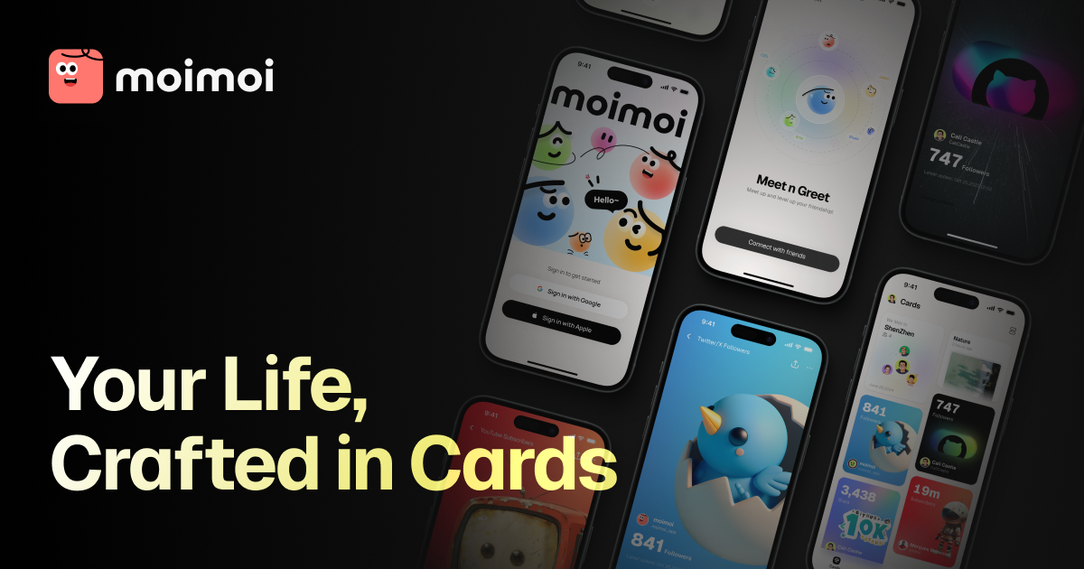 startuptile moimoi-Your Life Crafted in Cards