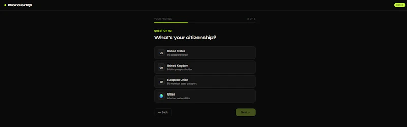 BorderIQ  screenshot 2