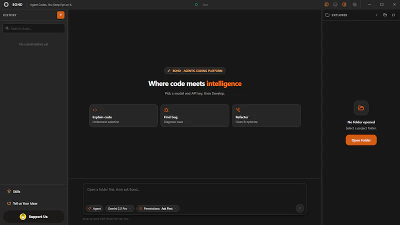 Bond screenshot 1
