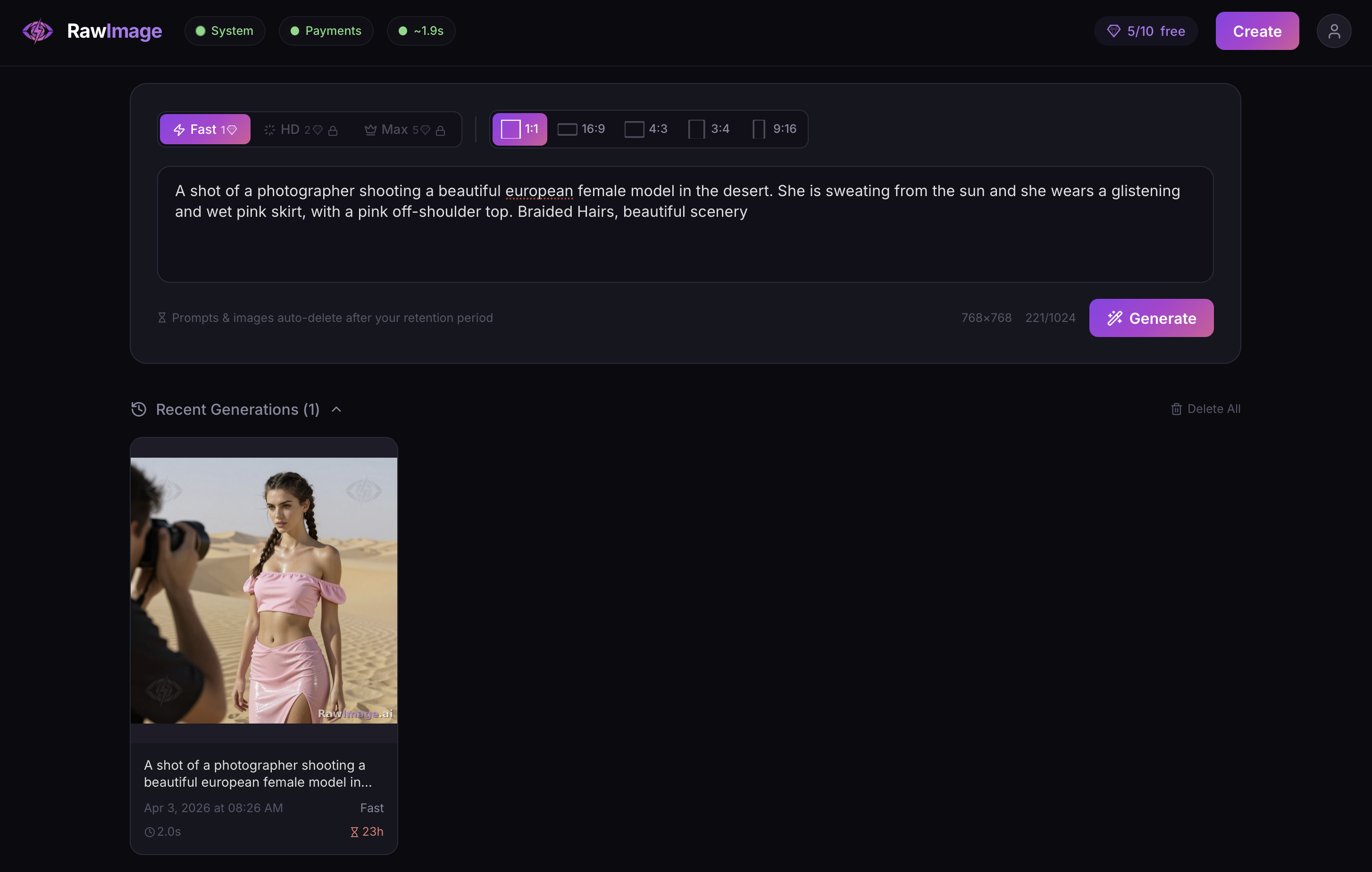 RawImage gallery image