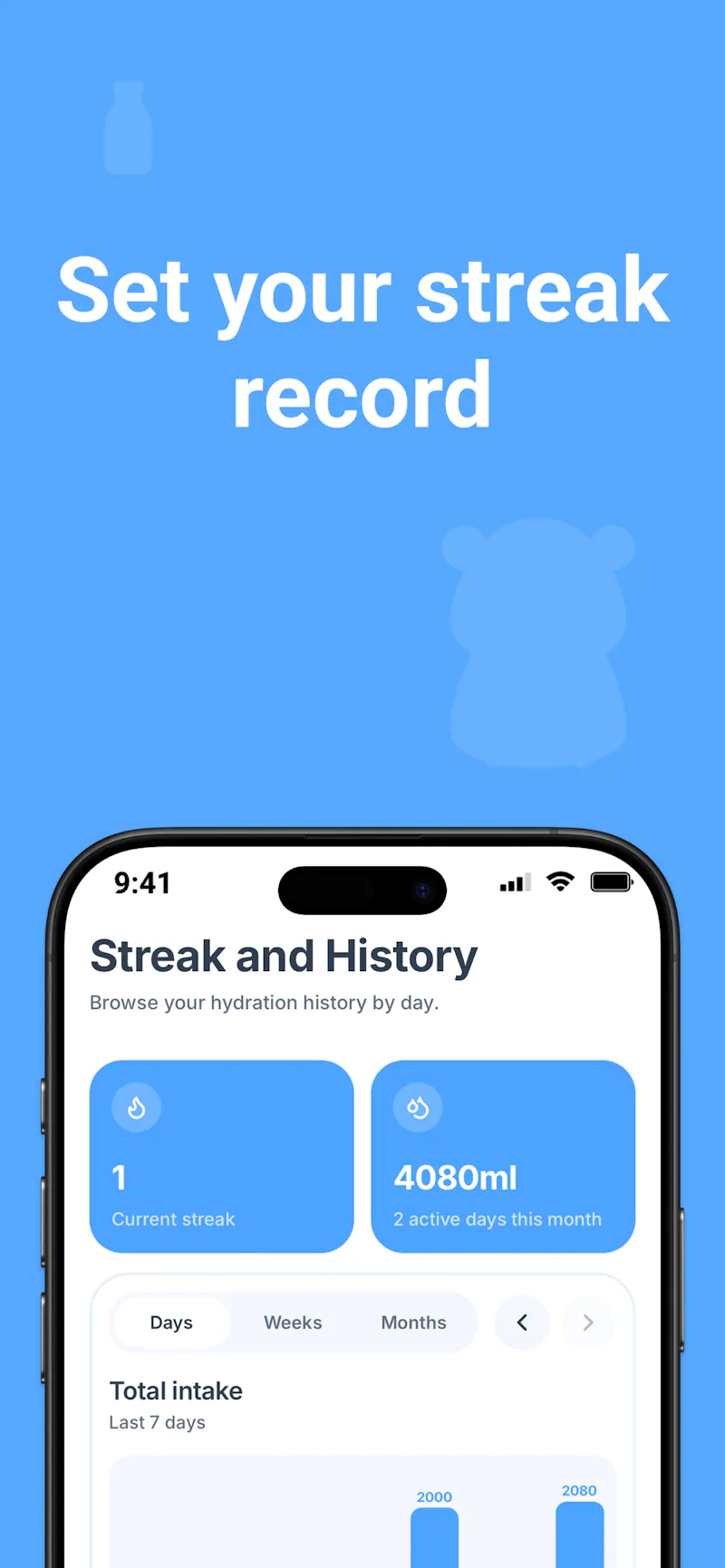 WaterPaw: Hydration tracker screenshot 7