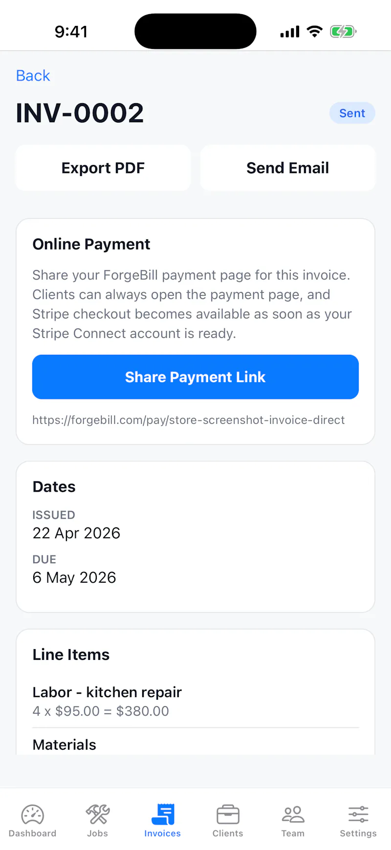 ForgeBill screenshot 5