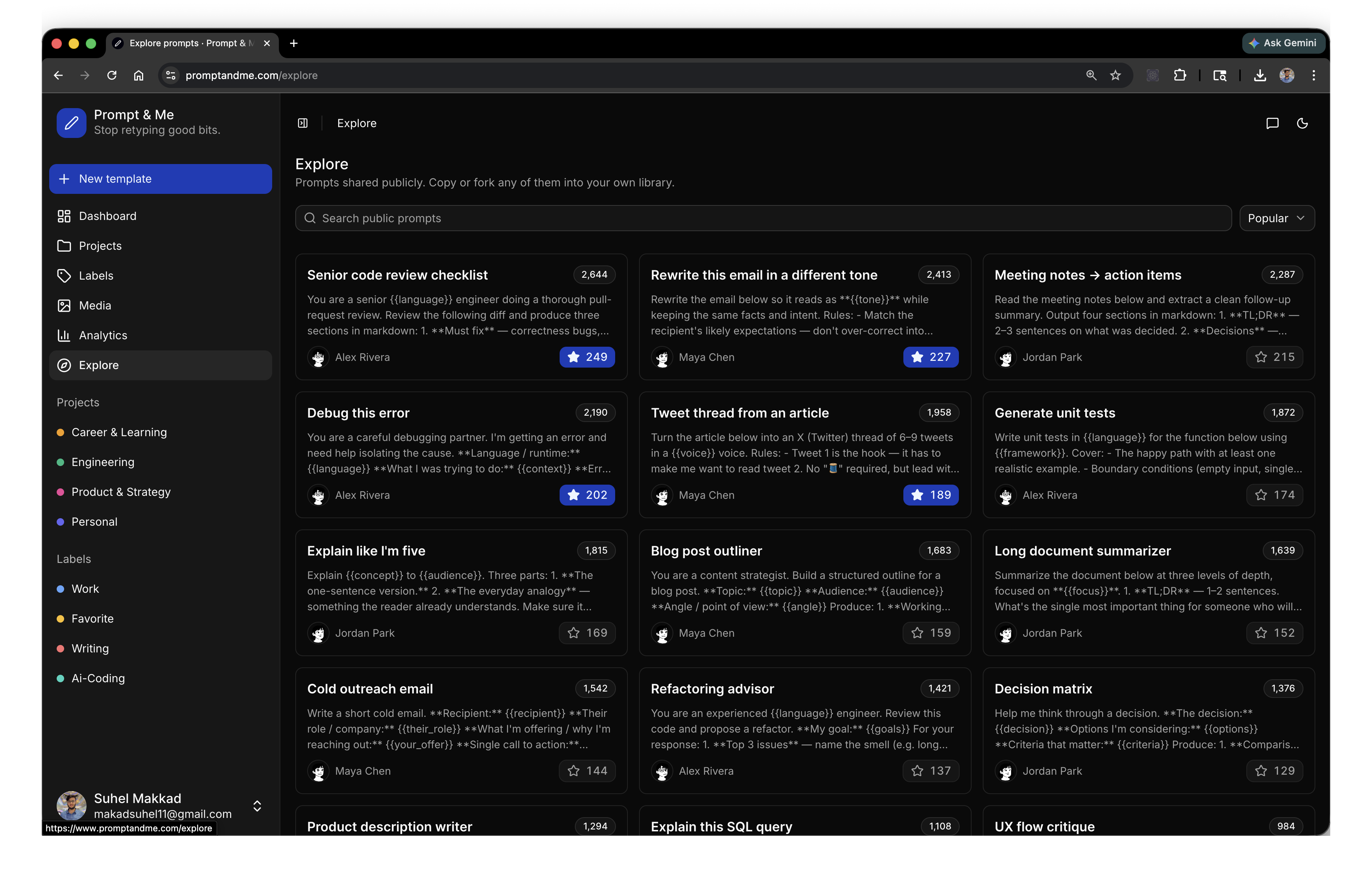 Prompt & Me gallery image