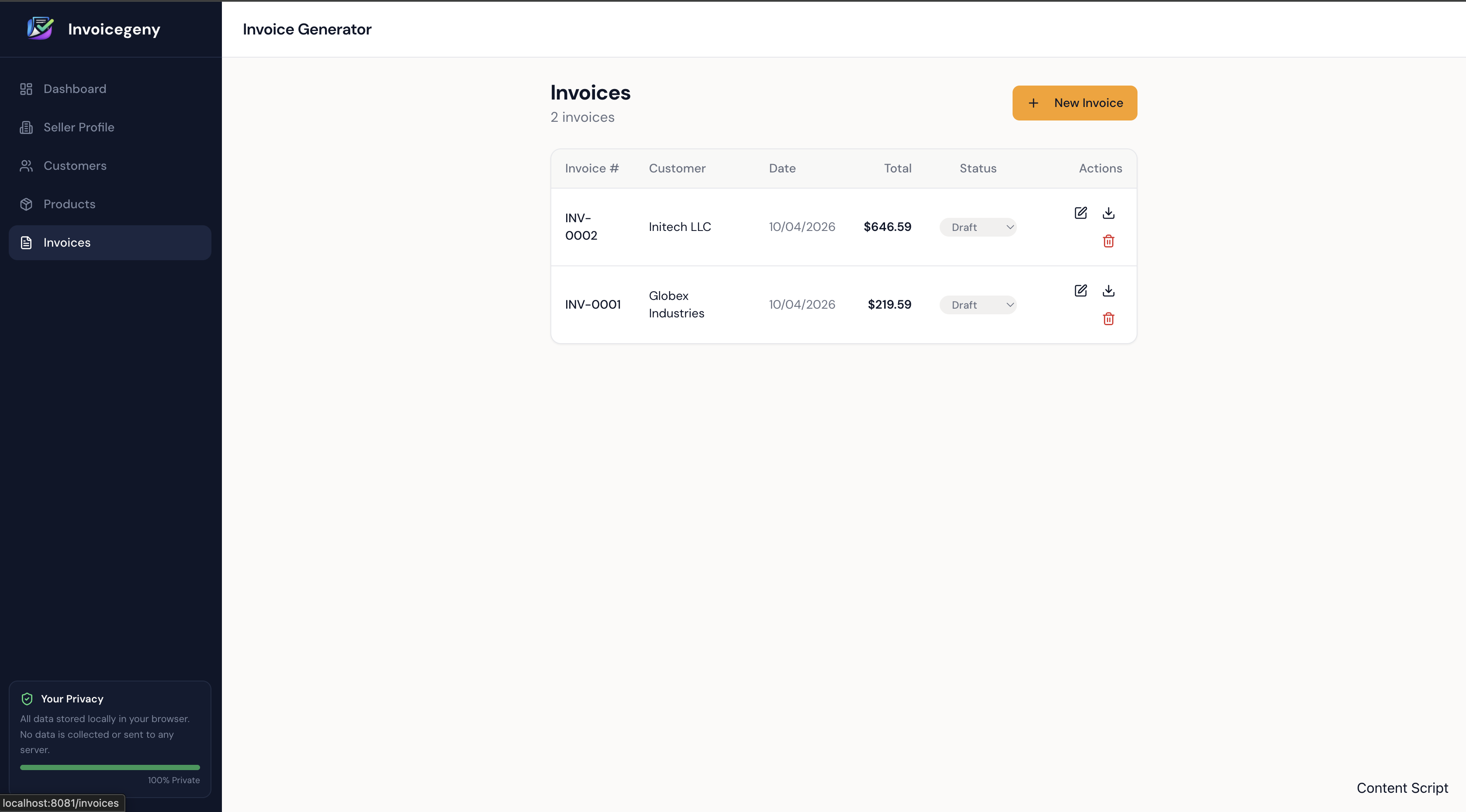Invoicegeny gallery image